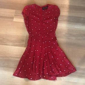 Reformation Red Mini Dress XS